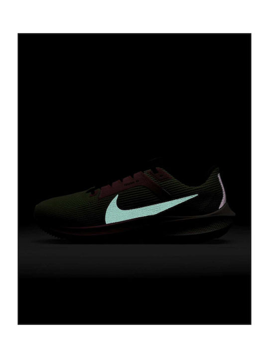 Air Zoom Pegasus 40 Premium Sport Shoes Running Luminous Green / Volt / Lime Blast / Black