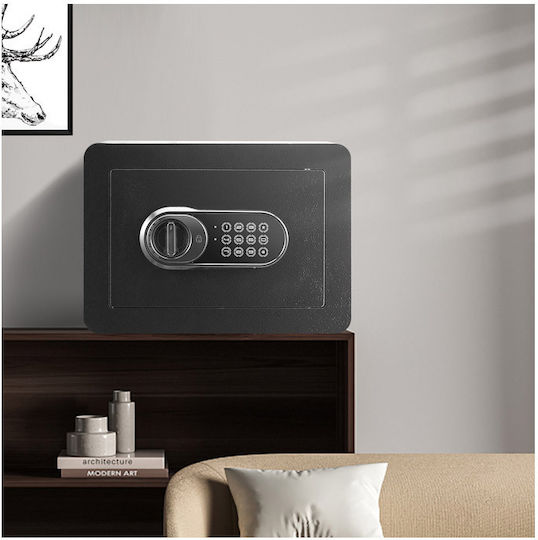 Vevor Seif cu Blocare Digitală și Cheie cu Dimensiunile L35xW25xH25cm cu Greutatea 7.25kg WSBXJHSWSLF05IINNV0