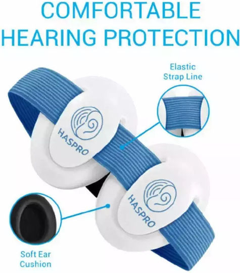 Haspro Kids Earplugs Blue BE03B
