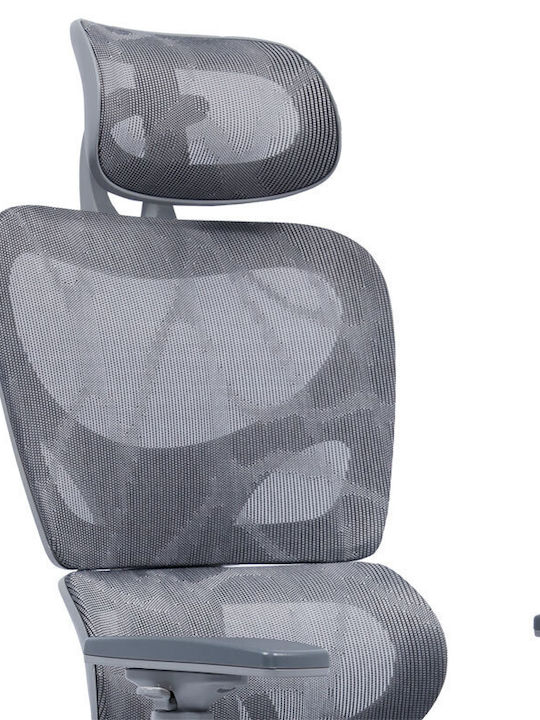 Pakketo Thelonius Executive Chair with Recline and Adjustable Arms Grey