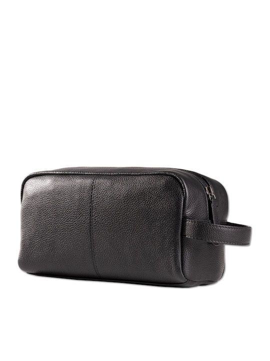Toiletry Bag Earth In Black Colour 24cm
