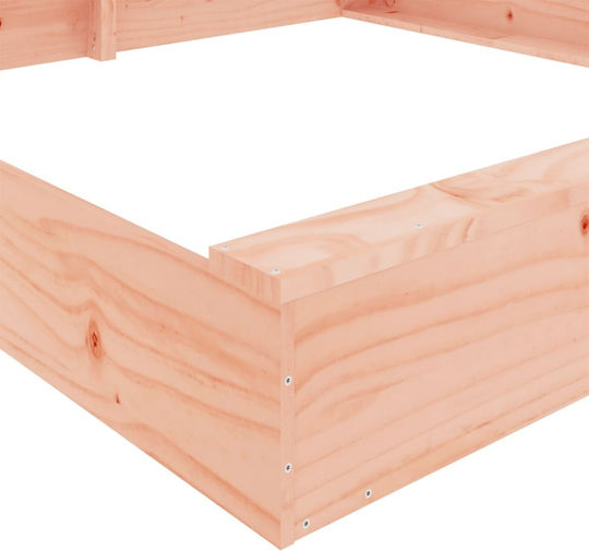 vidaXL Sandkasten 160x160x20cm. Beige