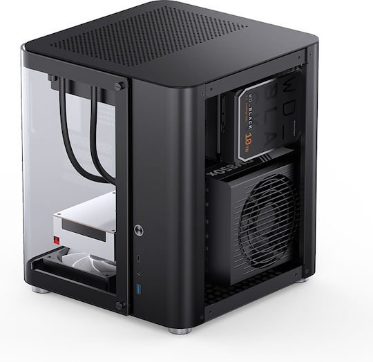 Jonsbo TK-1 2.0 Gaming Mini-Turm Computergehäuse Schwarz