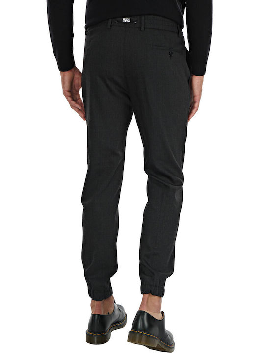 Karl Lagerfeld Men's Trousers in Regular Fit Black