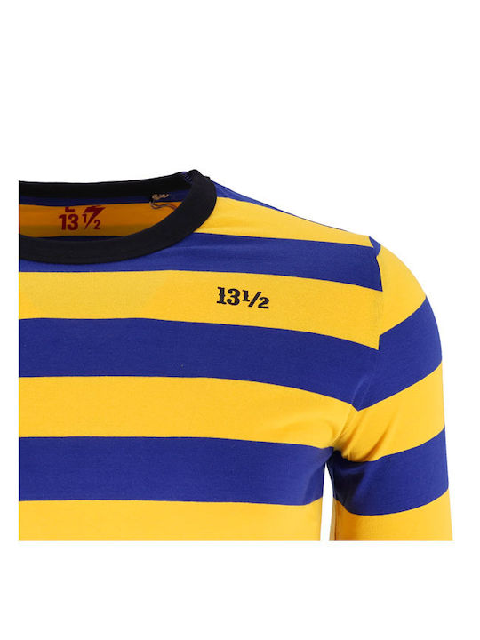 Men's Blouses Yellow/Blue T-shirt