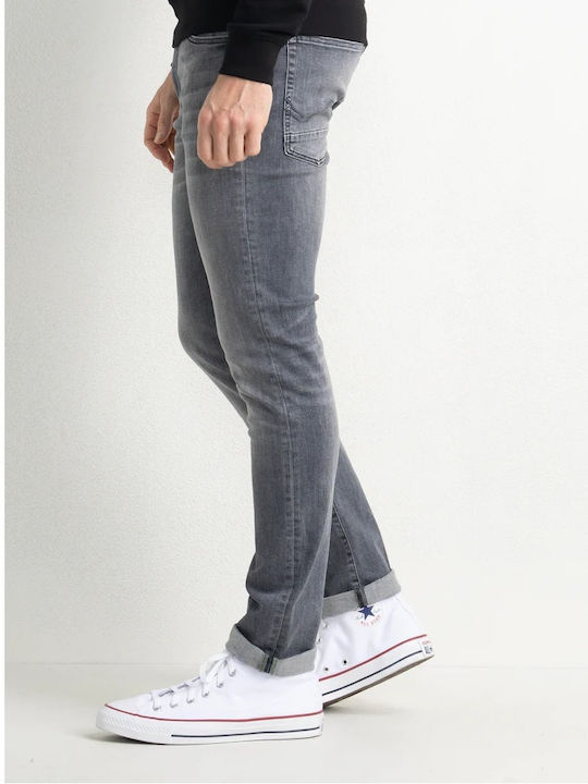 Men's Jeans Pants with Slim Fit Grey