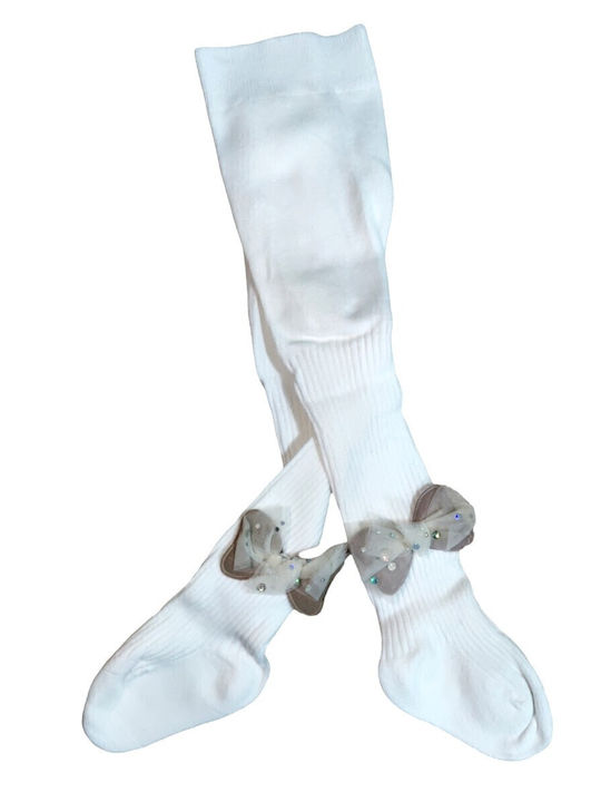 TakTakBaby Kinderstrumpfhose Gestreift White