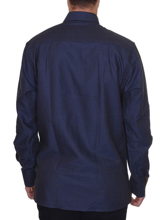 Truzi Men's Shirt Long Sleeve Blue.