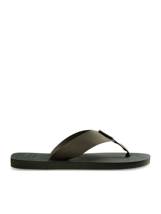 Urban Basic Men's Flip Flops Khaki