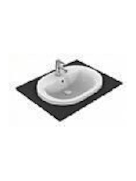 Ideal Standard Drop-In Sink Porcelain W62xD46cm