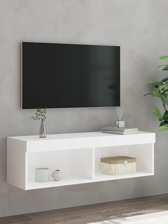 TV-Ständer Weiß M100xP30xH30cm