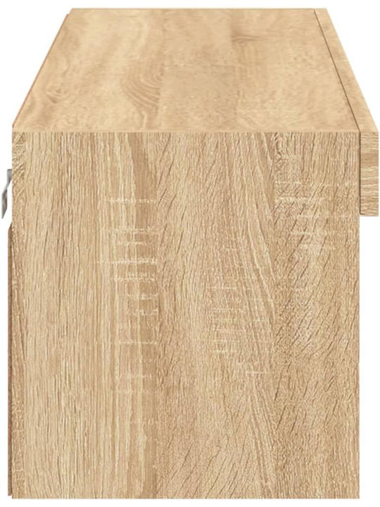 Έπιπλο Τηλεόρασης Καφέ Μ240xΠ35xΥ40cm
