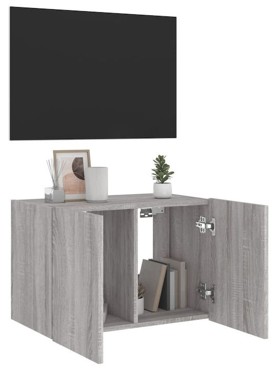 TV Stand Gray Sonoma M60xD35xH41cm