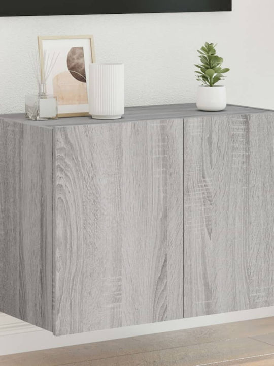 TV Stand Gray Sonoma M60xD35xH41cm