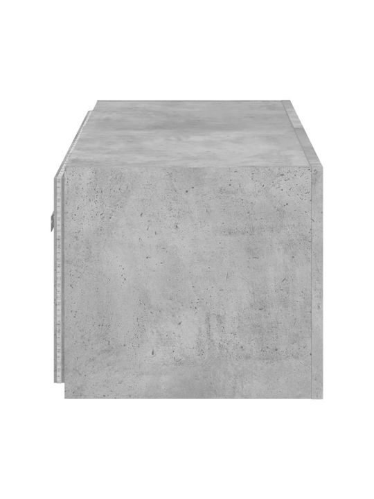 Έπιπλο Τηλεόρασης Γκρι Μ80xΠ35xΥ31cm