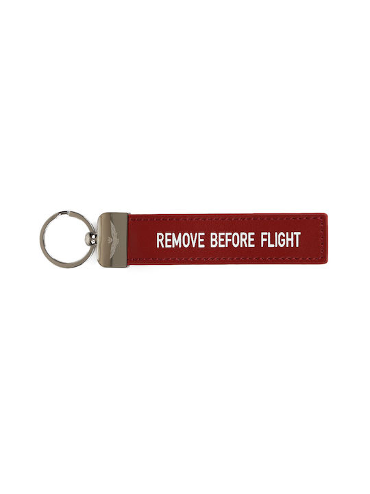Aeronautica Militare Keychain Red AM-161 Aeronautica Militare Keychain Red AM-161