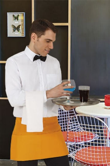 Valento Waiter Waist Apron Coffee Gray