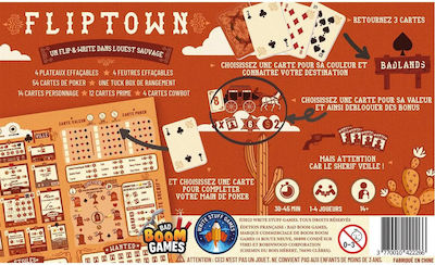 Настолна Игра Fliptown за 1-4 Играчи 12+ Години