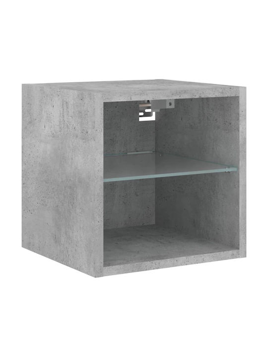 Nachttisch Grey Concrete 30x28.5x30cm