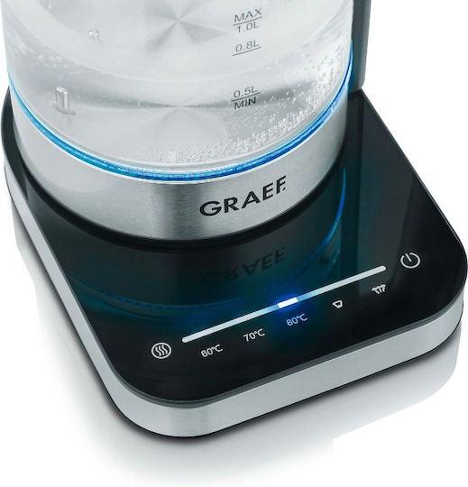 Graef Βραστήρας 1lt 2000W Ασημί