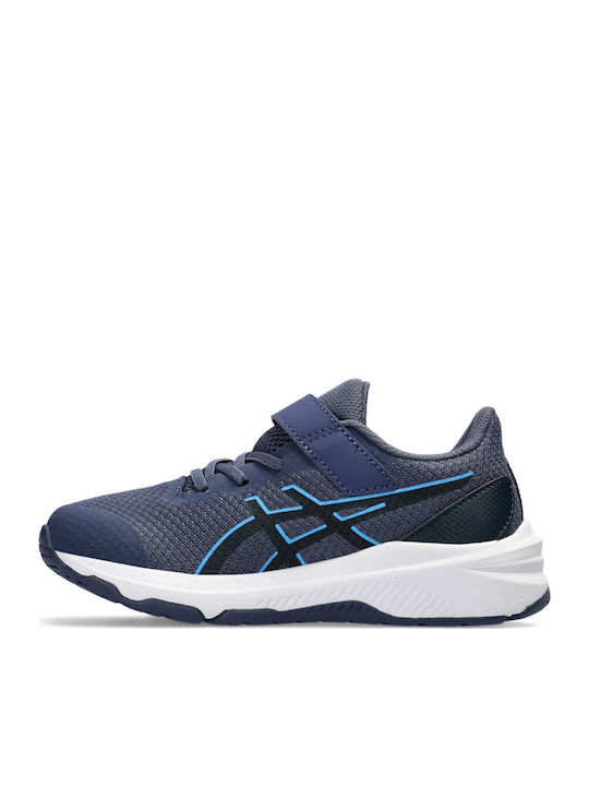 GT-1000 12 PS Kids Sports Shoes Running with Hoop & Loop Closure Navy Blue