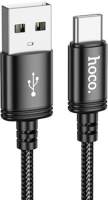 Hoco X91 Braided USB 2.0 Cable USB-C male - USB-A Black 3m (HC-X91TBK-3M)