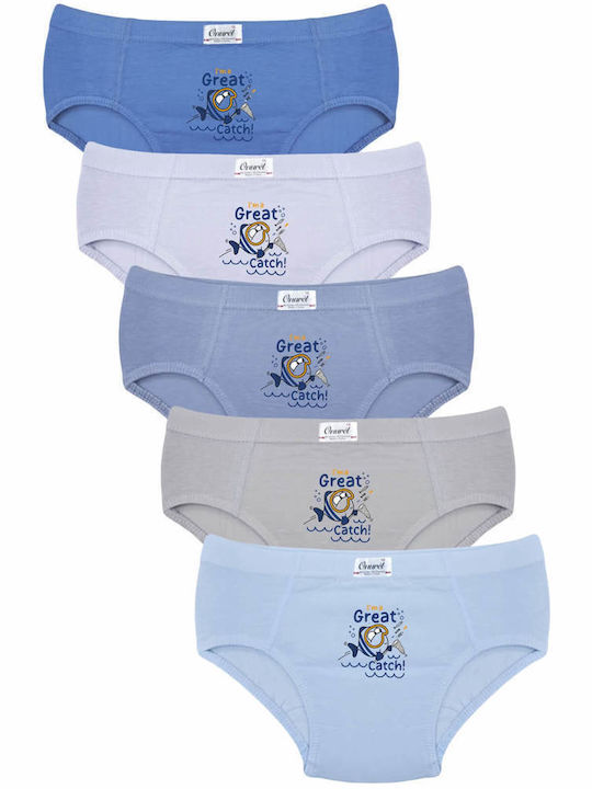 Onurel Kids' Set with Briefs Blue 5pcs