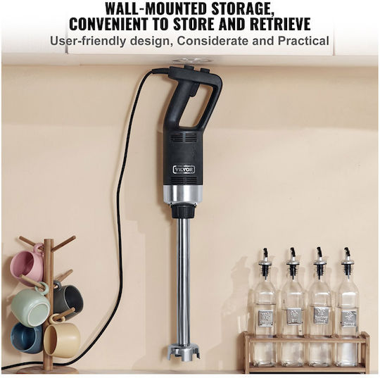 Vevor Commercial Hand Blender 500W with Shaft 508mm