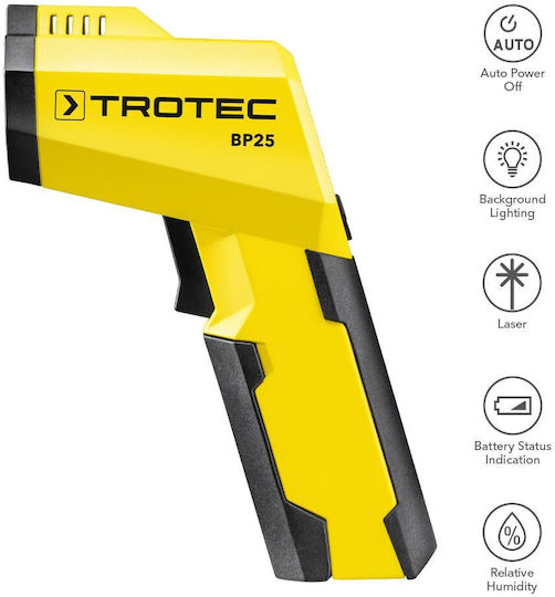 Trotec Infrared Thermometer to 50°C with Distance Ratio 20:1 3510003035