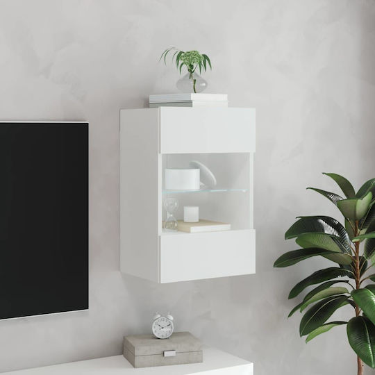 Ράφι με LED Λευκό 40x30x60.5εκ.