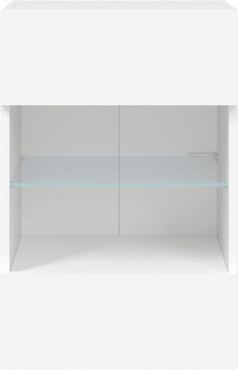 Ράφι με LED Λευκό 40x30x60.5εκ.