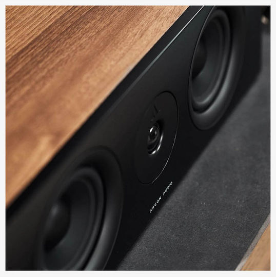Argon Audio Forus Center Ηχείο Hi-Fi Κεντρικό Π13.9xΒ16.1xΥ43εκ. Walnut