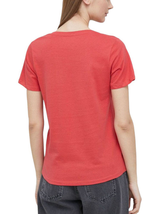 Pepe Jeans Wendy Women's T-shirt Red