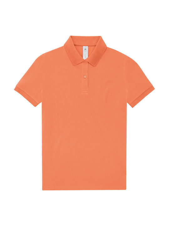 B&C Men's Short Sleeve Promotional Blouse Amalfi Coral