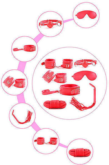 SAC BDSM Kit σε Κόκκινο Χρώμα