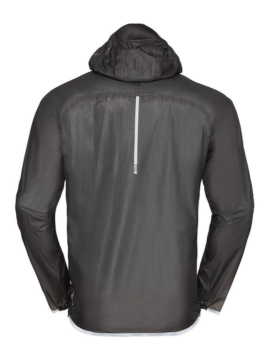 Odlo Sportliche Herrenjacke Wasserdicht Black