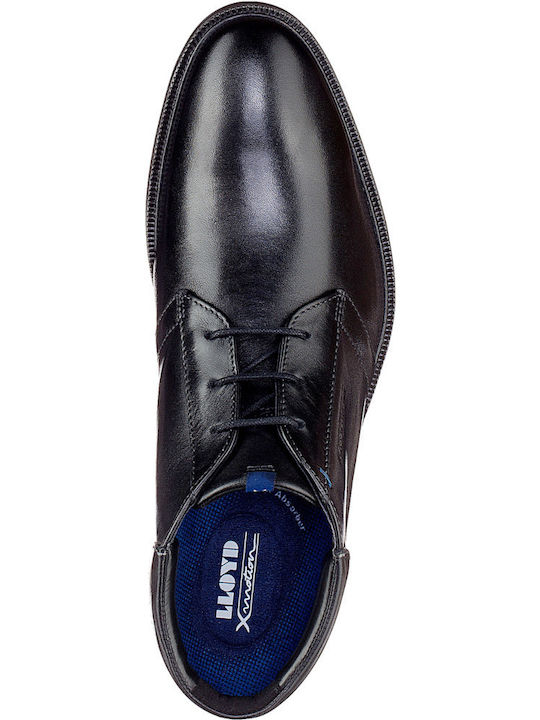 Leder Schwarz Herrenstiefel