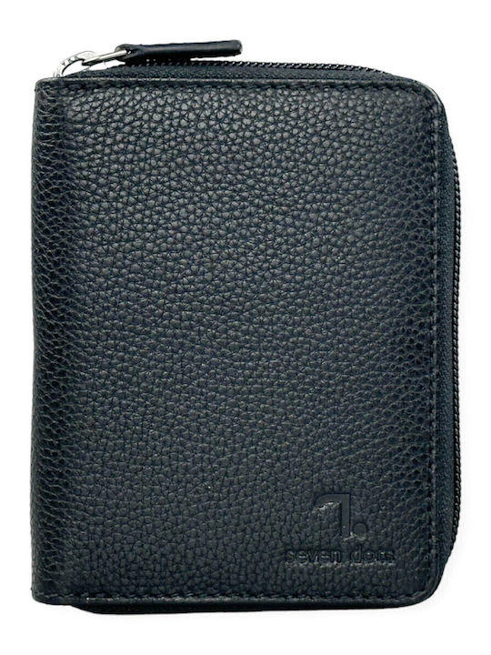Neptune Leder Herrenbrieftasche mit RFID Schwarz / Grün