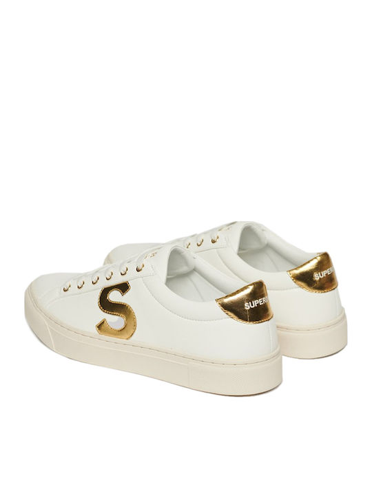 Vegan Court Tennis Sneakers Optic Gold