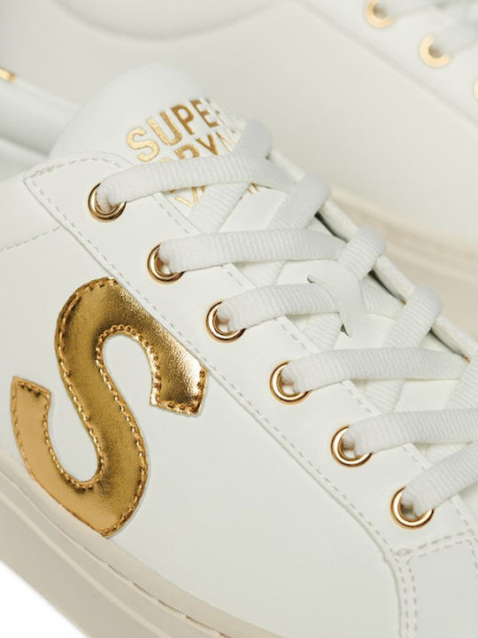 Vegan Court Tennis Sneakers Optic Gold