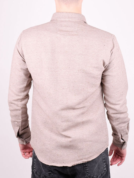 Long-sleeved Shirt Beige