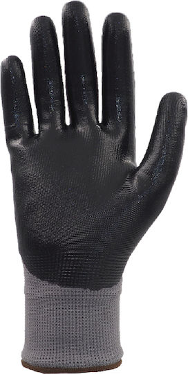 Active Gear Flex F3228 Αδιάβροχα Γάντια Εργασίας Μαύρα Πολυεστέρα