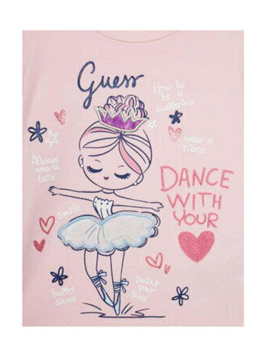 Guess Kids T-shirt Pink