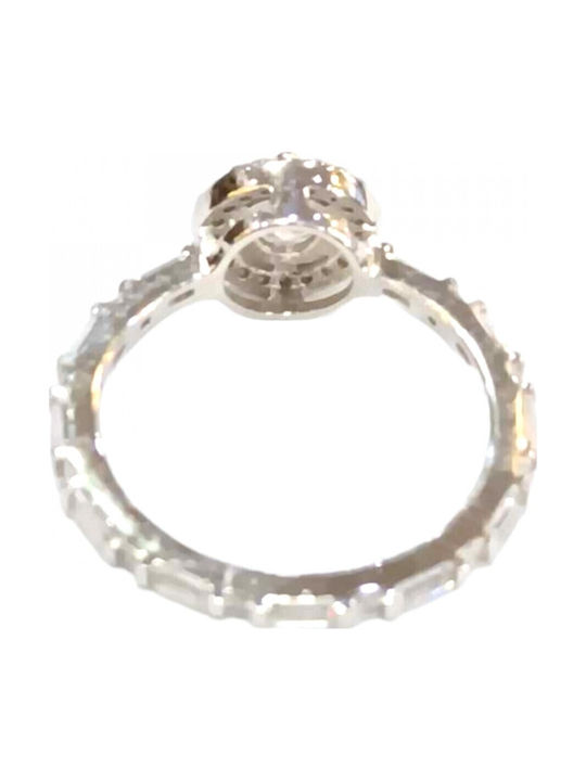 Prince Silvero Damen Ring mit Zirkonia aus Silber