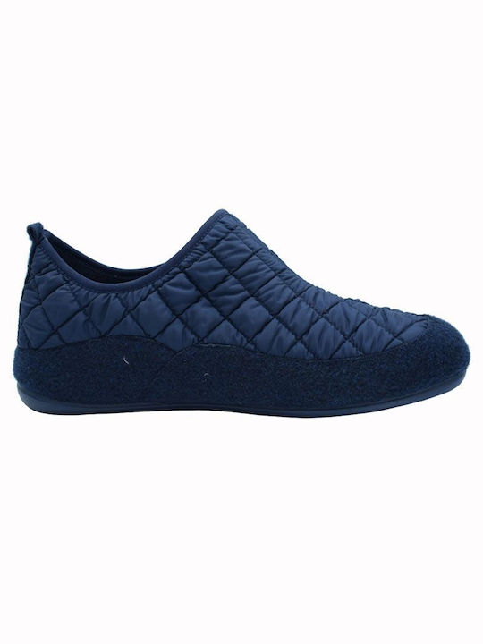 Comfy Anatomic Geschlossene Winterliche Herrenhausschuhe Blau