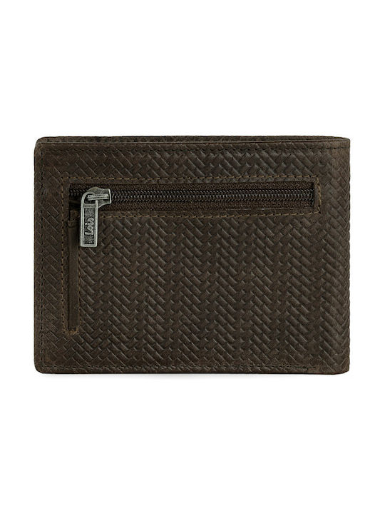 Lois Men's Leather Wallet with RFID Brown