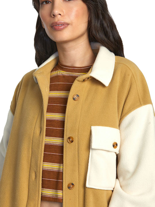 Γυναικείο Καφέ Overshirt
