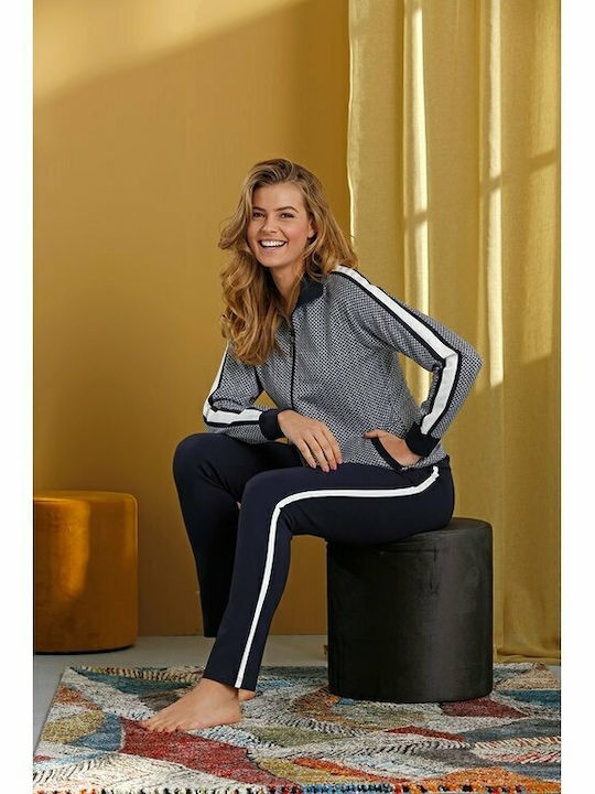Pastunette Winter Damen Pyjama-Hose Gray