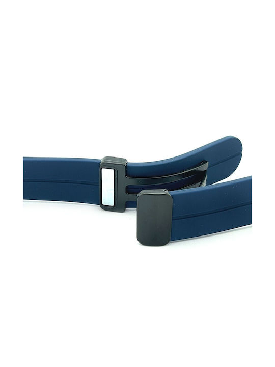 Diloy Straps Rubber Strap Blue 20mm