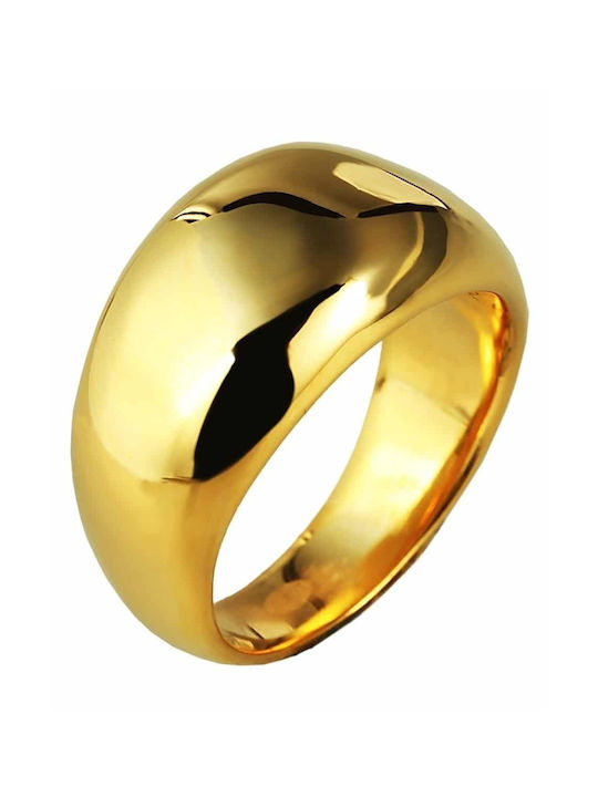 Just Watch Women's Ring from Steel Gold Plated